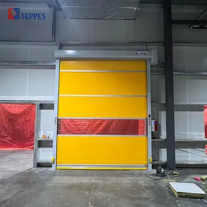 Pintu gudang industri, pintu gulung kecepatan tinggi otomatis industri warna-warni bagus, produsen pintu rol kecepatan tinggi