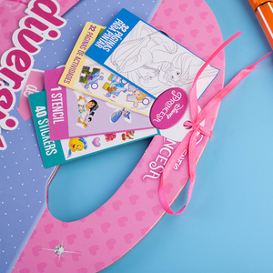 Công Chú<span class=keywords><strong>a</strong></span> Màu Hồng Cô Gái Di Động Vẽ Đồ Chơi Fantastic Sticker Cuốn Sách In Ấn Tùy Chỉnh In Ấn Phác Thảo Vẽ Cuốn Sách - Product Image 5