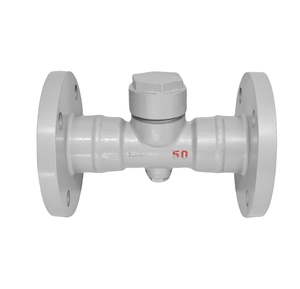 Trampa de Disco con Brida de Acero Inoxidable 304 DN50 CS49H-16C, Control de Cierre de Agua y Gas Multiusos, Aplicación General - Product Image 1