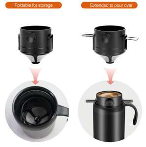 <span class=keywords><strong>Cafetière</strong></span> de camping, <span class=keywords><strong>cafetière</strong></span> à filtre, ensemble de <span class=keywords><strong>cafetière</strong></span> de camping, comprend un filtre et une cuillère, kit de café portable pour le camping - Product Image 3