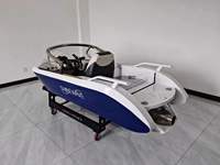 Mini-bateau électrique de loisirs aquatiques, type kart à eau et jet, 50 km/h, Lithium, pour drift, populaire pour la location en station, Fournisseur CE OEM
