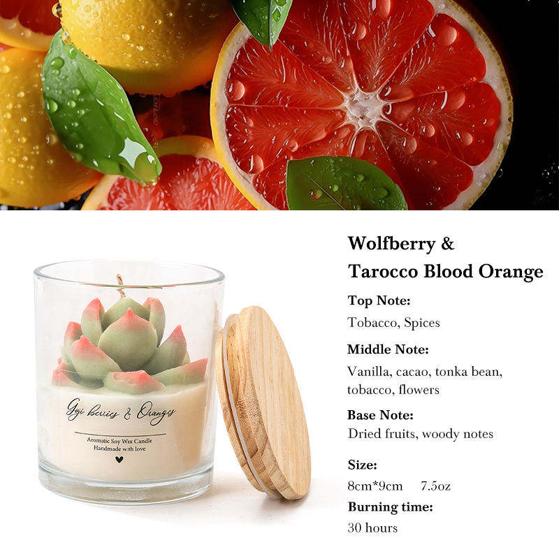 Baies de goji et orange sanguine Tarocco