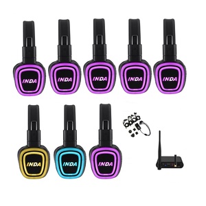 18 Năm Nhà Máy 3 Hoặc 5 Kênh 500M Hiệu Quả Phạm Vi LED Không Dây Gấp Yên Tĩnh Clubbing Đảng D Im Lặng Disco Tai Nghe Rf890 - Product Image 3