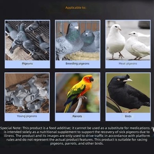 Fórmula Natural a Base de Plantas, Sal en Polvo para Baño de Palomas, Antipiojos y Ácaros, Aditivo para Limpieza de Plumas, Cuidado Externo para Baño, No Veterinario - Product Image 4