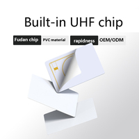Direkt vom Hersteller CR80 Standard 125kHz TK4100 Chip Bedruckbare Leere Weiße PVC Kontaktlose RFID Proximity ID-Karte für Türzugang