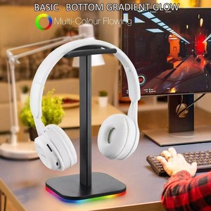 Support universel portable en plastique pour casque et casque audio – Fixations et supports de bureau - Product Image 4