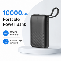 10000mah Özel Markalı Powerbank 10000 Mah Taşınabilir Şarj Cihazı Fabrika Toptan Satışı Seyahat Açık Hava Promosyon Hediyeleri Hızlı Şarj Cihazı