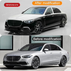 MAISALUN Nouveau kit carrosserie pour BENZ Classe <span class=keywords><strong>S</strong></span> W223 S480 <span class=keywords><strong>580</strong></span> 680 <span class=keywords><strong>2022</strong></span>+ Mise à niveau vers le style MSY Kit carrosserie en fibre de carbone <span class=keywords><strong>s</strong></span>èche - Product Image 2