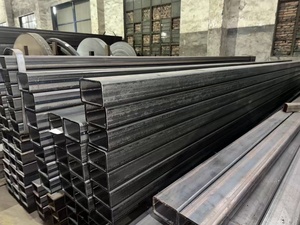 Tubo Cuadrado Negro <span class=keywords><strong>EN</strong></span> <span class=keywords><strong>10025</strong></span> con Esquinas Redondeadas S235JR S355JR, Espesor de Pared de 1-6 mm para Construcción - Product Image 5