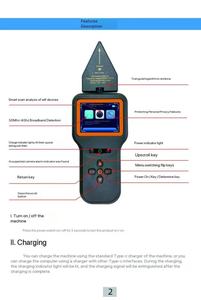 Ds818 xách tay hồng ngoại Bug Car GPS Wifi máy ảnh điện thoại di động tín hiệu Tracker Scanner Detector Hidden Camera Finder chống <span class=keywords><strong>Spy</strong></span> - Product Image 4