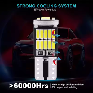 LED <span class=keywords><strong>T10</strong></span> W5W 194 501 LED Canbus No Error Car Interior Light <span class=keywords><strong>T10</strong></span> 26 SMD 4014 Chip Pure White Instrument Lights Bulb Lamp - Product Image 4