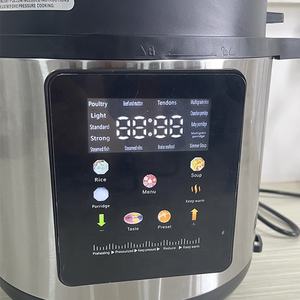 GT601 Colorful Screen 6 <strong>Litres</strong> Pressure <strong>Cooker</strong> Saute <strong>Slow</strong> <strong>Cooker</strong> 24- Hour Timer Reservation for Home Kitchen Household Appliance - Product Image 2