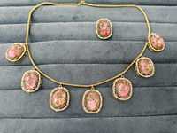 Parures de bijoux en laiton pour femmes, style tendance, avec perles Mala, pour usage quotidien, mariage, fiançailles, anniversaire, fête, cadeau