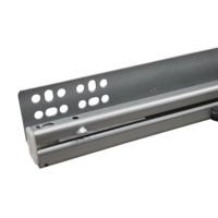 V6 Briquet sous-monté fermeture en douceur caché glissière de tiroir dissimulée avec dispositif de verrouillage