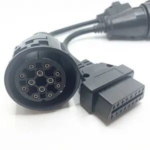 איש 12Pin כדי 16Pin OBD2 נקבה רכב אבחון כבל עבור משאית DS150