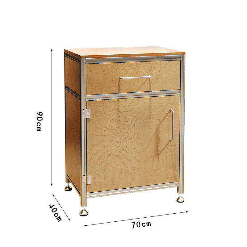 Aluminum birch cabinet-704090
