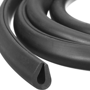 פרופיל בצורת U, גומי EPDM אקסטרודי, פס איטום תעשייתי עם שירות חיתוך - Product Image 3