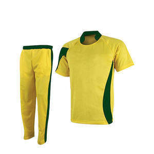 Uniforme de cricket à séchage rapide de haute qualité avec logo personnalisé couleur et design Service OEM prix économique la plupart des ventes quantité minimale de commande 10 ensembles - Product Image 4