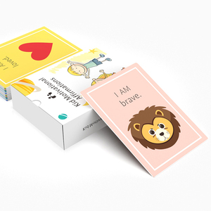 Custom Cards <strong>Personalised</strong> Daily Positive Affirmation Cards Card Game With Box - Product Image 1
