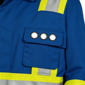 Industrial FR Work <b>Jacket</b> Flame Retardant Protective Safety Clothing for <b>Workers</b> Heavy Duty Flame Resistant Work <b>Jacket</b> - Product Image 5