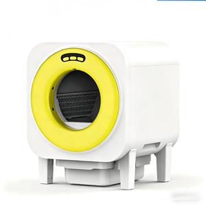 Caja de Arena Inteligente Autolimpiable <span class=keywords><strong>para</strong></span> Gatos con APP, Monitoreo de Salud de Mascotas, 4 Sensores de Peso, Desodorización Iónica, Inodoro Automático <span class=keywords><strong>para</strong></span> Gatos - Product Image 1