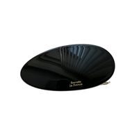 Barrette à cheveux ovale en acétate style coréen, élégante et délicate, pour le printemps, accessoire polyvalent pour cheveux mi-liaison, pour femme, usage quotidien