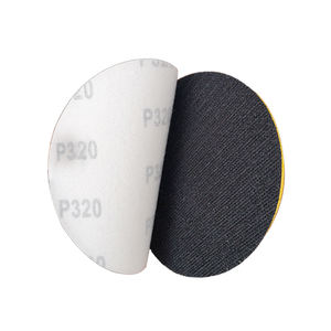 Dischi abrasivi in carta vetrata con gancio e anello rosso da 6 pollici 150mm per lucidare la carrozzeria e lo stucco - Product Image 1