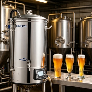 Sistema de Elaboración de Cerveza Todo en Uno de 70L, con Tanque de Maceración Eléctrico, para Cerveza Artesanal Casera, de Acero Inoxidable - Product Image 1