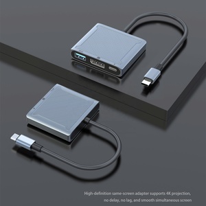 Puerto multipuerto <span class=keywords><strong>USB</strong></span> <span class=keywords><strong>C</strong></span> a <span class=keywords><strong>DisplayPort</strong></span>, 8K, 60Hz, 3 en 1, para <span class=keywords><strong>MacBook</strong></span> <span class=keywords><strong>Pro</strong></span> , Samsung series y más dispositivos de Puerto tipo <span class=keywords><strong>C</strong></span> - Product Image 4