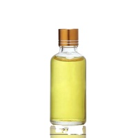 Bouteilles en verre de taille d'essai de haute qualité 50ml 100ml pour whisky Vodka Tequila Gin liqueur avec bouchons en liège à vis