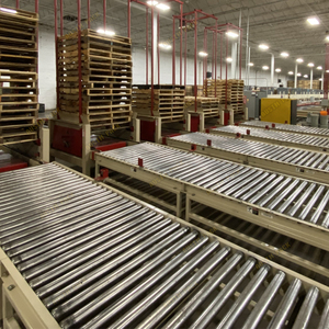 Chất lượng cao cấp nhôm loại mini vành đai Pallet loader hệ thống băng tải, cơ giới chuỗi băng tải vành đai, cao su vành đai băng tải - Product Image 6