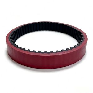 Courroie de distribution en caoutchouc rouge épaissie pour machine d'emballage verticale, film de traction industriel OEM 187L 240L - Product Image 2