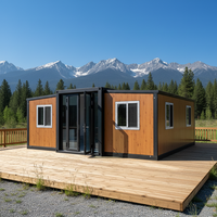 Maisons préfabriquées portables sur mesure de 20 pieds et 40 pieds, maisons préfabriquées extensibles, conteneurs pliables, maisons préfabriquées en Australie