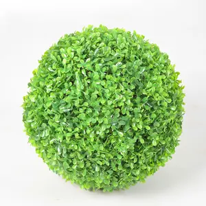 Artificial Plastic Milan Grass Ball Ivy Leaves Ball For Indoor Outdoor Decoration