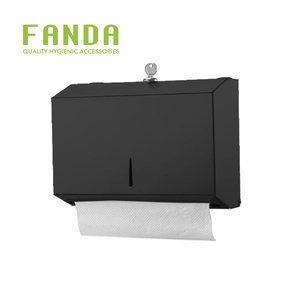 ที่ใส่กระดาษเช็ดมือแบบติดผนัง FANDA รุ่นโมเดิร์น ผลิตจากเหล็ก เป็นมิตรกับสิ่งแวดล้อม ติดตั้งใต้ตู้ - Product Image 1