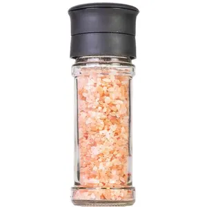 Herb Seasoning Mill 4oz 100ml Glass Spice Grinder Salt And Pepper Grinder Set