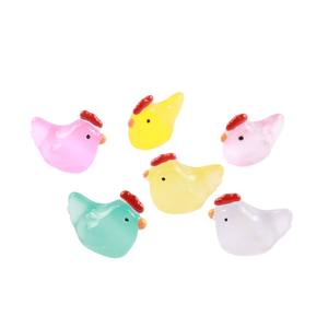 Оптовая продажа, прозрачная курица, светящаяся курица, ювелирные изделия, серьги для телефона, аксессуары для волос - Product Image 5