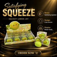 Jouet anti-stress en forme de bloc de citron