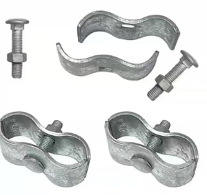 Canada et Australie Clôture temporaire pour chiens Base de chantier 8x10 Portes en treillis Panneaux galvanisés en béton Produit - Product Image 5
