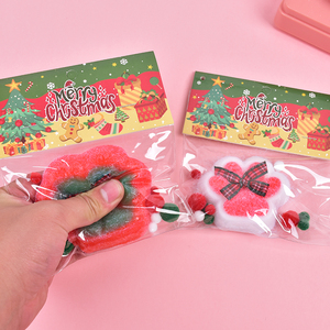 Jouet en TPR en forme de patte de chat ou de griffe d'ours, souple, unique, à rebond, amusant à pincer et à presser, cadeau de Noël pour enfants, personnalisable avec carte - Product Image 2