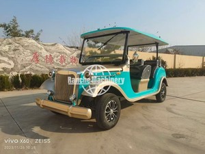 factory manufacture Electric Tourist Sightseeing Car Battery Operated Classic Retro Car customized vintage car Electric <b>Trolleys</b> - Product Image 5