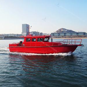 42ft aluminium pilotboot, offshore werkboot, landingsvaartuig, constructie van legering, commerciële kwaliteit, sightseeing, patrouille, visserij, gelast - Product Image 1