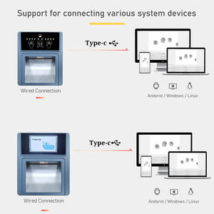 HfSecurity bi600 אופטי 442 טביעת אצבע לאסוף מכשיר עשרה-טביעת אצבע סורק עבור חלונות נוחות מאוד וקל לנשיאה - Product Image 6