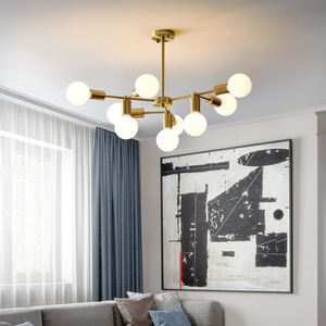 <strong>Glass</strong> Ball <strong>Shade</strong> Hanging Led Pendant Light Custom Hotel Round Pendants <strong>Lamp</strong> Copper <strong>Glass</strong> Cloud <strong>Glass</strong> Pendant Light Chandelier - Product Image 6