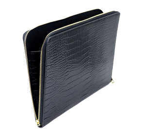 Funda protectora de cuero PU para ordenador portátil, protector de 13 pulgadas con patrón de Croco para <span class=keywords><strong>Mac</strong></span> Book - Product Image 3