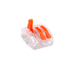 Pct-213 <b>Quick</b> Splice Terminal 32A 250V Plastic Wire <b>Connector</b> For Hard And Soft Wire 0.08-4.0mm - Product Image 3