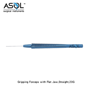 <span class=keywords><strong>Pince</strong></span> de préhension rétinienne ophtalmique en titane avec instruments à mâchoire plate pour la <span class=keywords><strong>chirurgie</strong></span> - Product Image 2