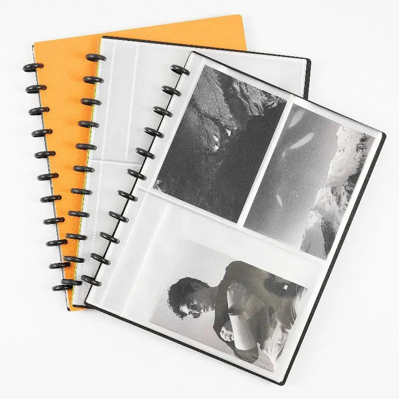 Premium 3 Pocket Kpop Album di fotocard rilegata a disco porta Album fotografico impermeabile senza acidi libro per l'archiviazione di carte fotografiche