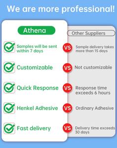 Athena, precio de fábrica, cinta bucal transpirable hipoalergénica de alta calidad, rendimiento antisudor, tiras nasales fuertes - Product Image 5