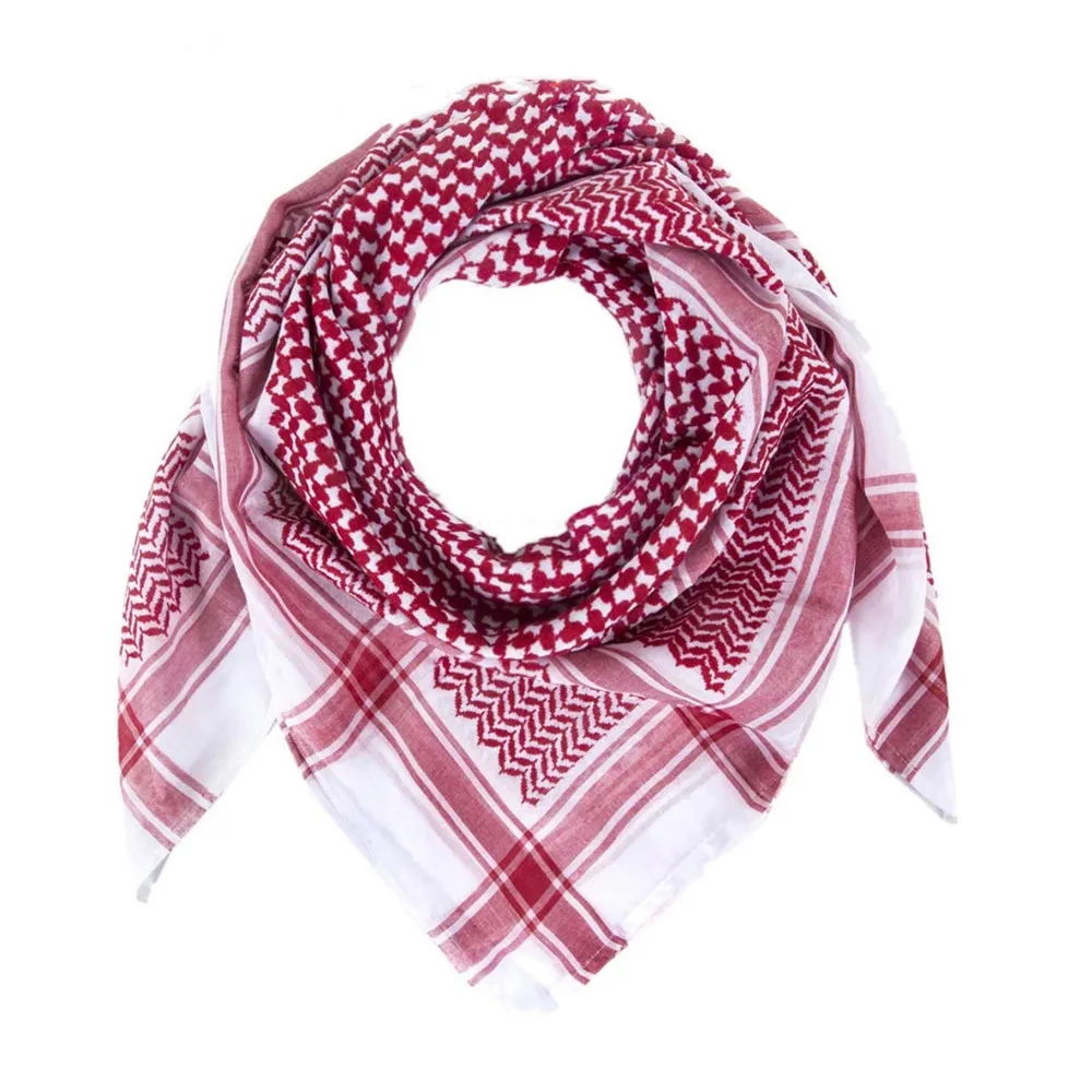 TC Scarf 100% Polyester Men Scarf Rope Yashmagh Red